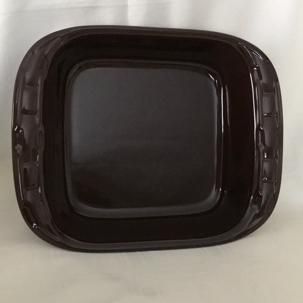 Longaberger Chocolate 8 x 8 casserole